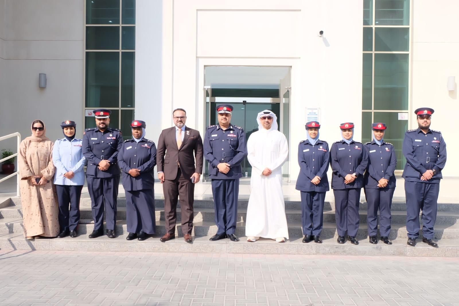 رئيس المكتب الأمني بسفارة دولة الكويت يزور مقر رئاسة الأمن العام لشؤون المجتمع<